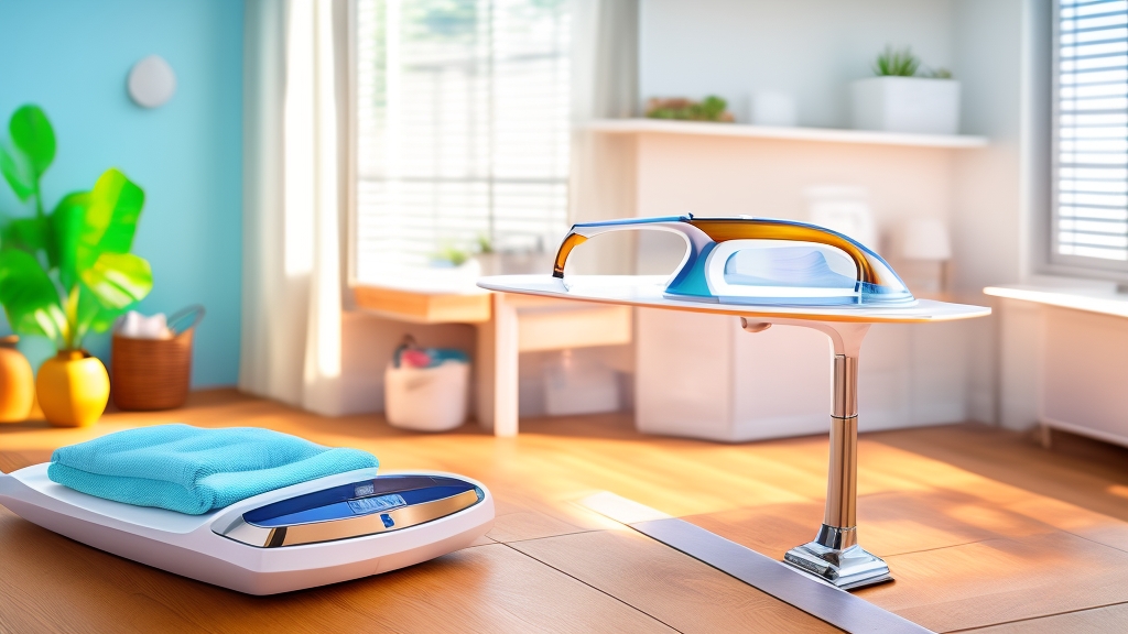 Gőzölős vasaló melegítési idő funkció - hőmérséklet és stabilitás teszt